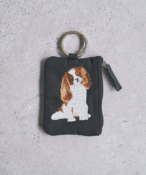 BEARDSLEY(ビアズリー)の「Dogポーチ(ポーチ・レディース・ブラック系その他3/ブラック系その他/ブラック系その他4/ブラック系その他2/ブラック・FREE)」の5枚目の写真