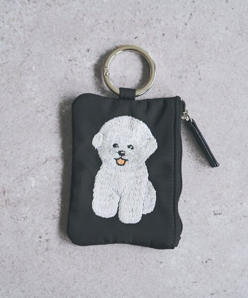 BEARDSLEY(ビアズリー)の「Dogポーチ(ポーチ・レディース・ブラック系その他3/ブラック系その他/ブラック系その他4/ブラック系その他2/ブラック・FREE)」の11枚目の写真