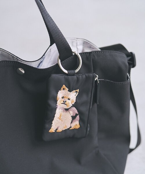 BEARDSLEY(ビアズリー)の「Dogポーチ(ポーチ・レディース・ブラック系その他3/ブラック系その他/ブラック系その他4/ブラック系その他2/ブラック・FREE)」の17枚目の写真