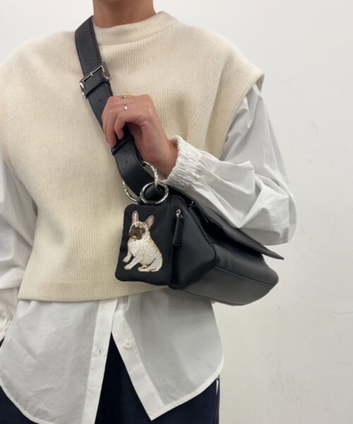 BEARDSLEY(ビアズリー)の「Dogポーチ(ポーチ・レディース・ブラック系その他3/ブラック系その他/ブラック系その他4/ブラック系その他2/ブラック・FREE)」の15枚目の写真