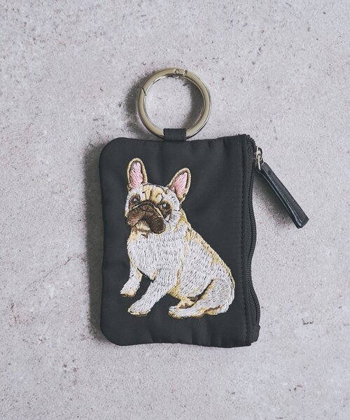 BEARDSLEY(ビアズリー)の「Dogポーチ(ポーチ・レディース・ブラック系その他3/ブラック系その他/ブラック系その他4/ブラック系その他2/ブラック・FREE)」の14枚目の写真