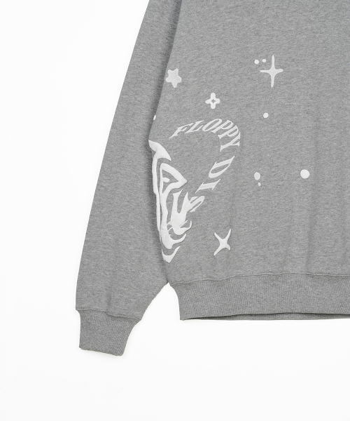 FDR(エフディーアール)の「Twinkle Bloom floopy Crewneck M.Gray(スウェット・メンズ・その他・MEDIUM/LARGE/SMALL)」の3枚目の写真