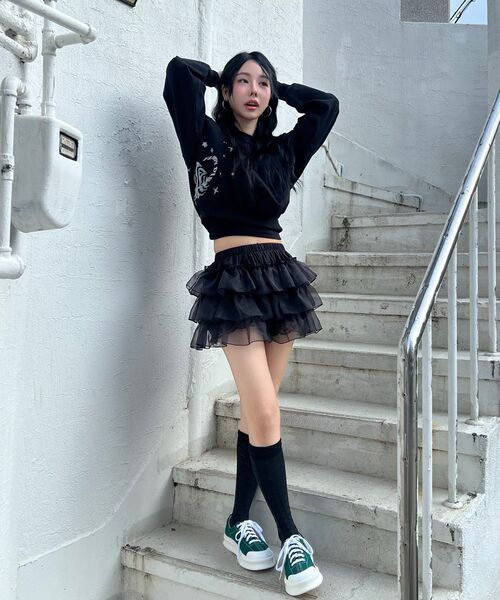 FDR(エフディーアール)の「Twinkle Bloom floopy Crewneck M.Gray(スウェット・メンズ・その他・MEDIUM/LARGE/SMALL)」の6枚目の写真