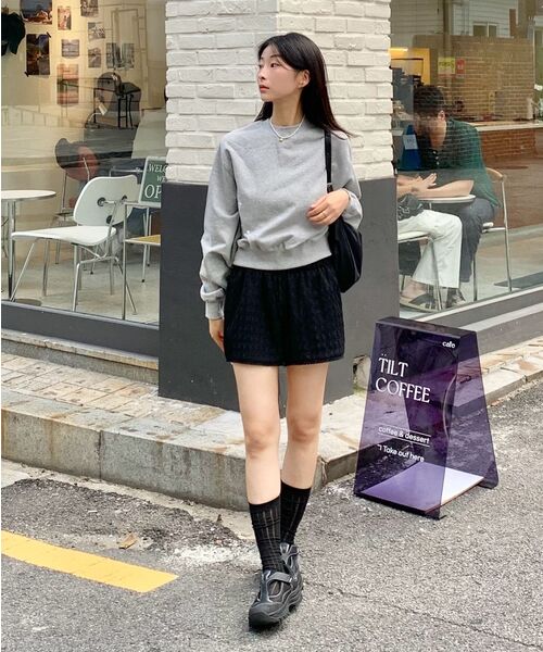 FDR(エフディーアール)の「Twinkle Bloom floopy Crewneck M.Gray(スウェット・メンズ・その他・MEDIUM/LARGE/SMALL)」の7枚目の写真
