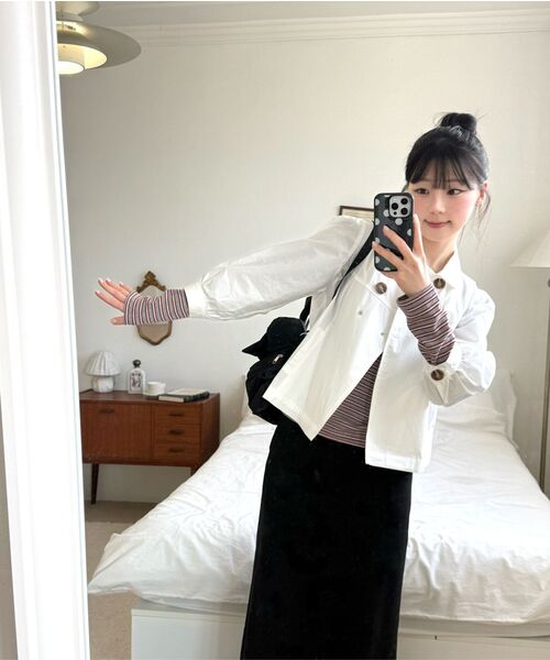 RONRON(ロンロン)の「RIBBON POINTED MINI BACKPACK BLACK(バックパック/リュック・レディース・その他・FREE)」の8枚目の写真