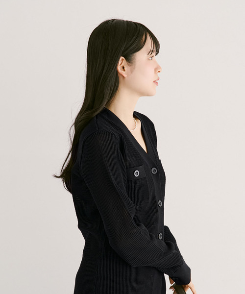 Noble（ノーブル）の「《セットアップ対応》メッシュニット