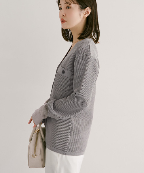 Noble（ノーブル）の「《セットアップ対応》メッシュニット