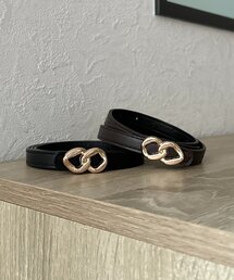 Thevon | ミニダブルリングバックルベルト(ベルト)
