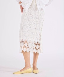 Marilyn Moon | crochet knit skirt(スカート)