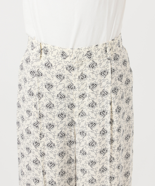 journal standard L'essage（ジャーナルスタンダードレサージュ）の「IPEKERフラワー/ペイズリージャガード スカーフ付きパンツ（その他パンツ・レディース・ブラウン系その他/アイボリー・38/36）」の18枚目の写真