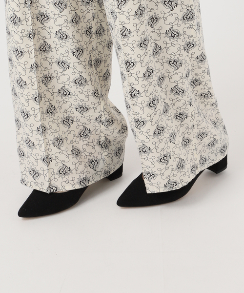 journal standard L'essage（ジャーナルスタンダードレサージュ）の「IPEKERフラワー/ペイズリージャガード スカーフ付きパンツ（その他パンツ・レディース・ブラウン系その他/アイボリー・38/36）」の21枚目の写真