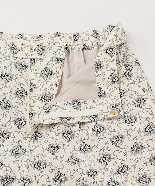 journal standard L'essage（ジャーナルスタンダードレサージュ）の「IPEKERフラワー/ペイズリージャガード スカーフ付きパンツ（その他パンツ・レディース・ブラウン系その他/アイボリー・38/36）」の22枚目の写真