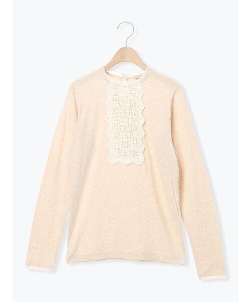 専用。パーツレース貼りカットソー サマンサモスモス 新品 パーツ