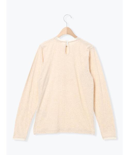 パーツレース貼りカットソー（Tシャツ/カットソー）｜Samansa Mos2