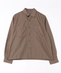 小格子チェックショートレングスシャツ