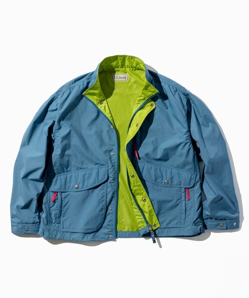 L.L.Bean（エルエルビーン）の「【JAPAN EDITION】ビーンズ・ウィンディ・リッジ・ジャケット（ナイロンジャケット・メンズ・ストーン/ブルー/ブラック系・LARGE/MEDIUM/SMALL）」の17枚目の写真