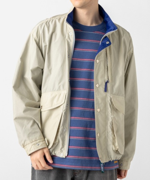 L.L.Bean（エルエルビーン）の「【JAPAN EDITION】ビーンズ・ウィンディ・リッジ・ジャケット（ナイロンジャケット・メンズ・ストーン/ブルー/ブラック系・LARGE/MEDIUM/SMALL）」の9枚目の写真