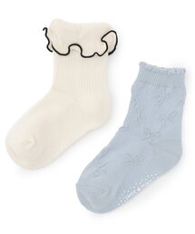 petit main | フリルクルーソックス2P(ソックス/靴下)