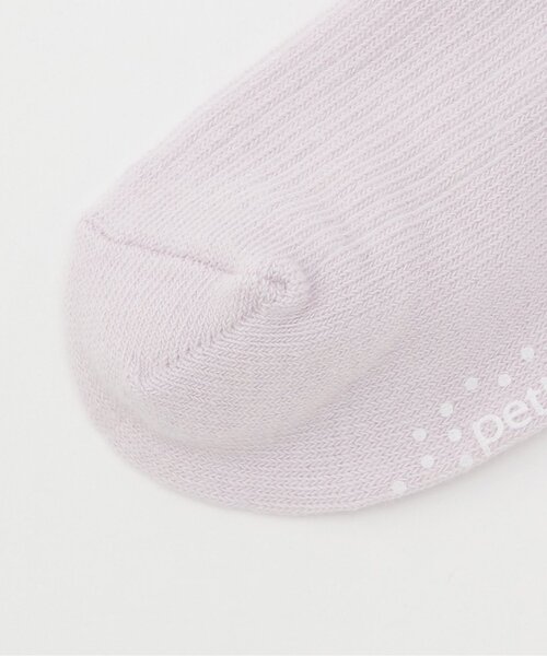 petit main(プティマイン)の「フリルクルーソックス2P(ソックス/靴下・キッズ・アイボリー/ラベンダー/ライトピンク・M(16-18cm)/S(13-15cm)/11-13cm/L(18-20cm))」の6枚目の写真