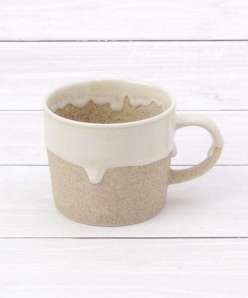 one'sterrace(ワンズテラス)の「ケーキ マグ 230ml(グラス/マグカップ/タンブラー・レディース・ダークブラウン系8/ホワイト系9/ピンク系9・99)」の1枚目の写真
