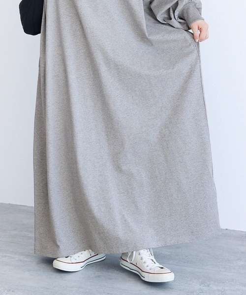 reca（レカ）の「オーバーサイズルーズワンピース（ワンピース・レディース・トップグレー/ブラック/キナリ・FREE）」の8枚目の写真