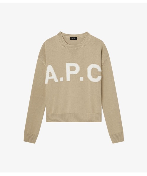 A.P.C.(アーペーセー)の「PULL COL ROND(ニット/セーター・メンズ・ダークネイビー/ブラウン系その他・M/L)」の1枚目の写真
