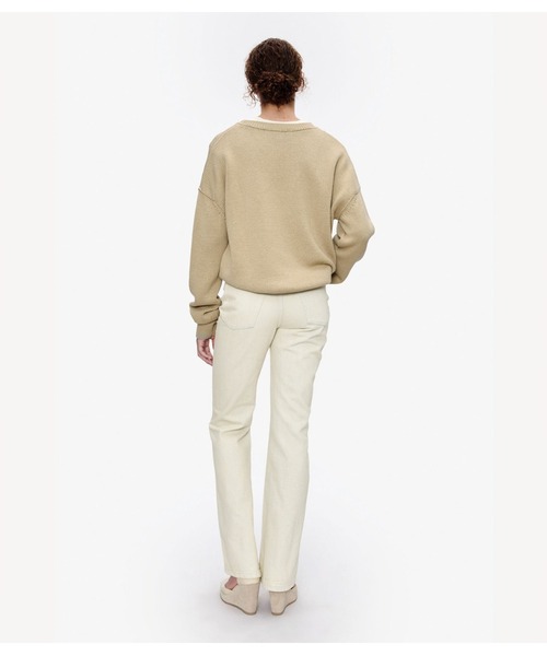 A.P.C.(アーペーセー)の「PULL COL ROND(ニット/セーター・メンズ・ダークネイビー/ブラウン系その他・M/L)」の7枚目の写真