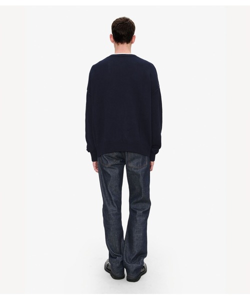 A.P.C.(アーペーセー)の「PULL COL ROND(ニット/セーター・メンズ・ダークネイビー/ブラウン系その他・M/L)」の9枚目の写真