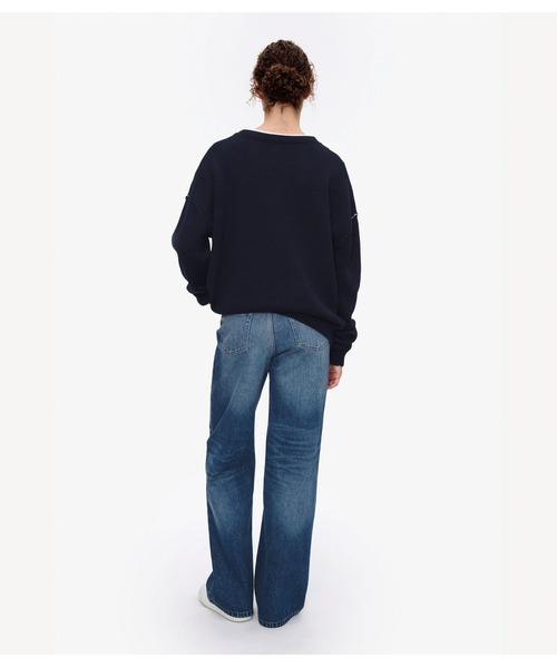A.P.C.(アーペーセー)の「PULL COL ROND(ニット/セーター・メンズ・ダークネイビー/ブラウン系その他・M/L)」の12枚目の写真