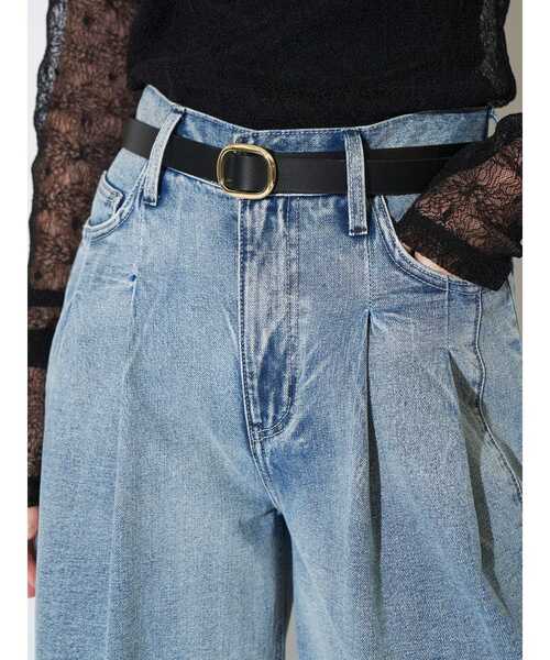 ELENDEEK（エレンディーク）の「ピンレスベルト（ベルト・レディース・ブラウン/ブラック・FREE）」の5枚目の写真