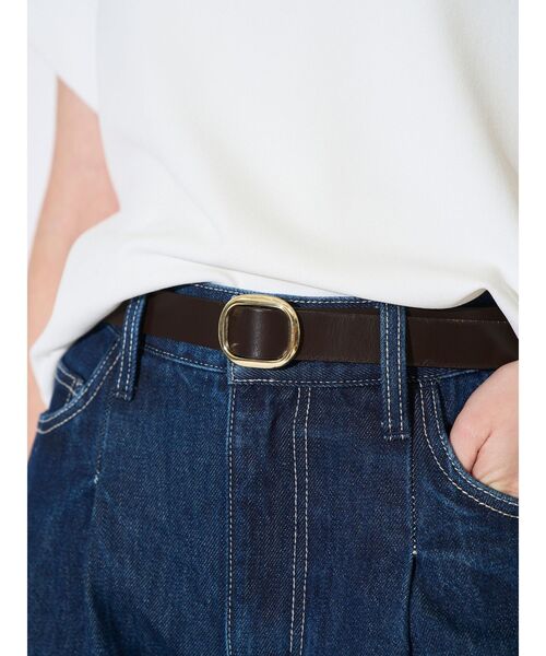 ELENDEEK（エレンディーク）の「ピンレスベルト（ベルト・レディース・ブラウン/ブラック・FREE）」の7枚目の写真