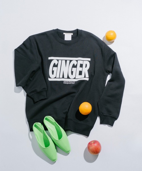 THEATRE PRODUCTS(シアタープロダクツ)の「ベジタブルスウェット"GINGER"(スウェット・レディース・ブラック・FREE)」の14枚目の写真