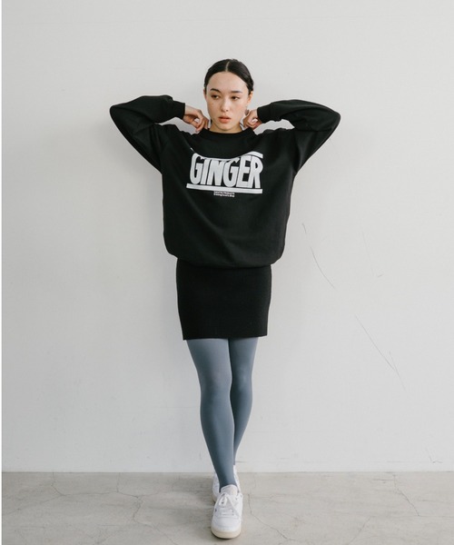 THEATRE PRODUCTS(シアタープロダクツ)の「ベジタブルスウェット"GINGER"(スウェット・レディース・ブラック・FREE)」の10枚目の写真