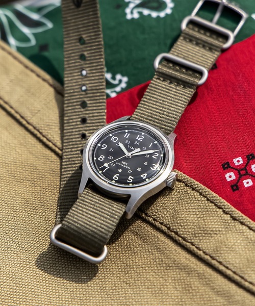 TIMEX（タイメックス）の「TIMEX/タイメックス Military 腕時計 TX-TW2Y07900 ユニセックス（アナログ腕時計・レディース・ブラック・FREE）」の4枚目の写真