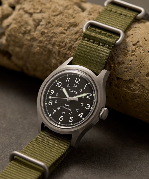 TIMEX（タイメックス）の「TIMEX/タイメックス Military 腕時計 TX-TW2Y07900 ユニセックス（アナログ腕時計・レディース・ブラック・FREE）」の7枚目の写真