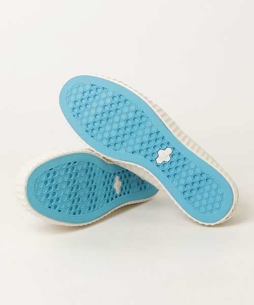 RFW（アールエフダブル）の「RFW/アールエフダブリュー SANDWICH-LO LITE（スニーカー・メンズ・ライトグレー/イエロー・24cm/27cm/25cm）」の4枚目の写真