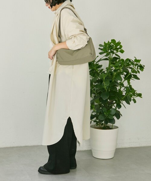 ear PAPILLONNER(イアパピヨネ)の「リングショルダーバッグ《撥水/260g》(ショルダーバッグ・レディース・カーキ/ブラック・FREE)」の20枚目の写真