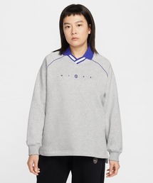 ナイキ NIKE ナイキ ウィメンズ NSW PHNX フリース OS GX L/S ポロ T
