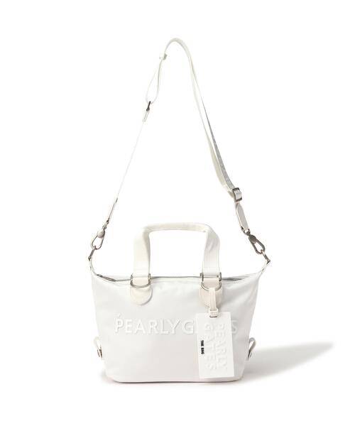 PEARLY GATES(パーリーゲイツ)の「【PEARLY GATES】THE GOLF BAG-カートBAG-(トートバッグ・レディース・グレー/ネイビー/ホワイト・FREE)」の2枚目の写真
