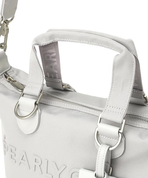 PEARLY GATES(パーリーゲイツ)の「【PEARLY GATES】THE GOLF BAG-カートBAG-(トートバッグ・レディース・グレー/ネイビー/ホワイト・FREE)」の7枚目の写真