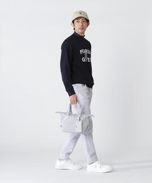 PEARLY GATES(パーリーゲイツ)の「【PEARLY GATES】THE GOLF BAG-カートBAG-(トートバッグ・レディース・グレー/ネイビー/ホワイト・FREE)」の17枚目の写真