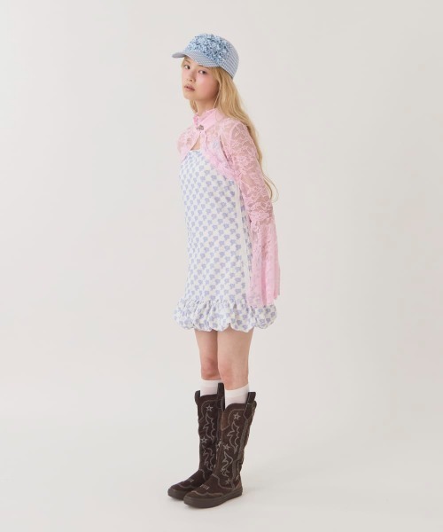 kaorinomori（カオリノモリ）の「kaorinomori  メレキャップ / カオリノモリ（キャップ・レディース・ホワイト/ピンク/ライトブルー・FREE）」の20枚目の写真