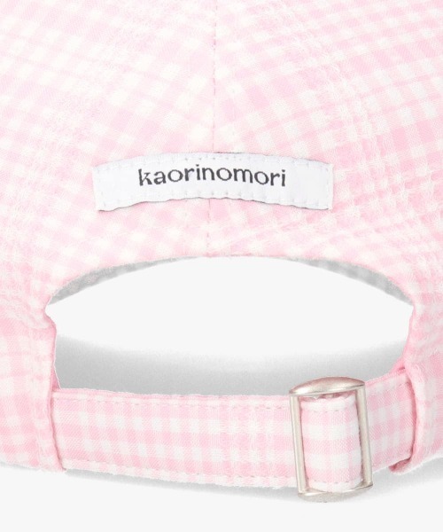 kaorinomori（カオリノモリ）の「kaorinomori  メレキャップ / カオリノモリ（キャップ・レディース・ホワイト/ピンク/ライトブルー・FREE）」の12枚目の写真