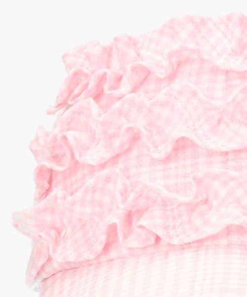 kaorinomori（カオリノモリ）の「kaorinomori  メレキャップ / カオリノモリ（キャップ・レディース・ホワイト/ピンク/ライトブルー・FREE）」の13枚目の写真