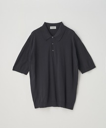 JOHN SMEDLEY｜ジョン スメドレーのポロシャツ（ブラック/黒色系・無地
