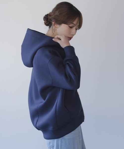URBAN RESEARCH Sonny Label(アーバンリサーチサニーレーベル)の「ダンボールZIPコクーンフーディー(パーカー・レディース・ライトグレー/ネイビー/チャコールグレー・FREE)」の8枚目の写真