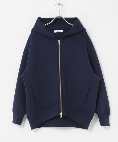 URBAN RESEARCH Sonny Label(アーバンリサーチサニーレーベル)の「ダンボールZIPコクーンフーディー(パーカー・レディース・ライトグレー/ネイビー/チャコールグレー・FREE)」の10枚目の写真
