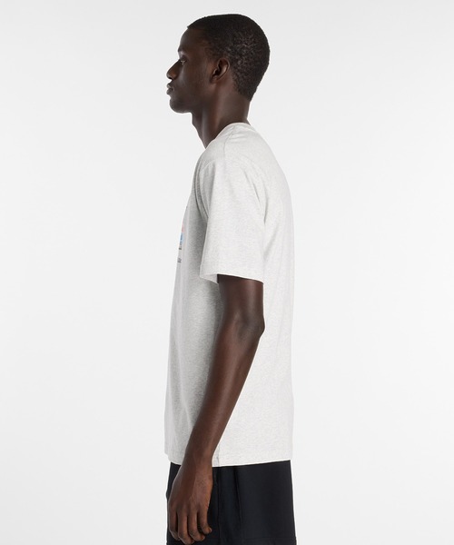 NEW BALANCE(ニューバランス)の「NEW BALANCE box t-shirt MT61H0DX(Tシャツ/カットソー・メンズ・ブラック/アッシュ・L/M)」の15枚目の写真
