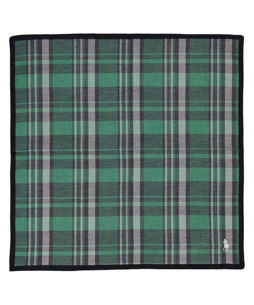 POLO RALPH LAUREN（ポロ ラルフ ローレン）の「メンズ 先染ハンカチ（ハンカチ/ハンドタオル・メンズ・ベージュ/ネイビー/ダークグリーン・FREE）」の6枚目の写真