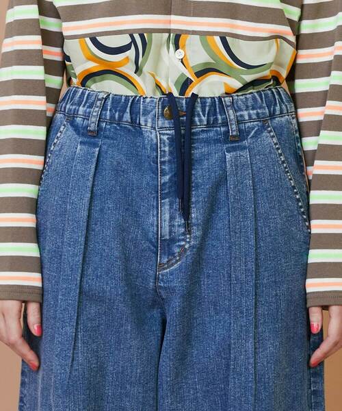 FRAPBOIS（フラボア）の「モーメントデニム2 パンツ（その他パンツ・レディース・ブルー・0/1/2/3）」の7枚目の写真